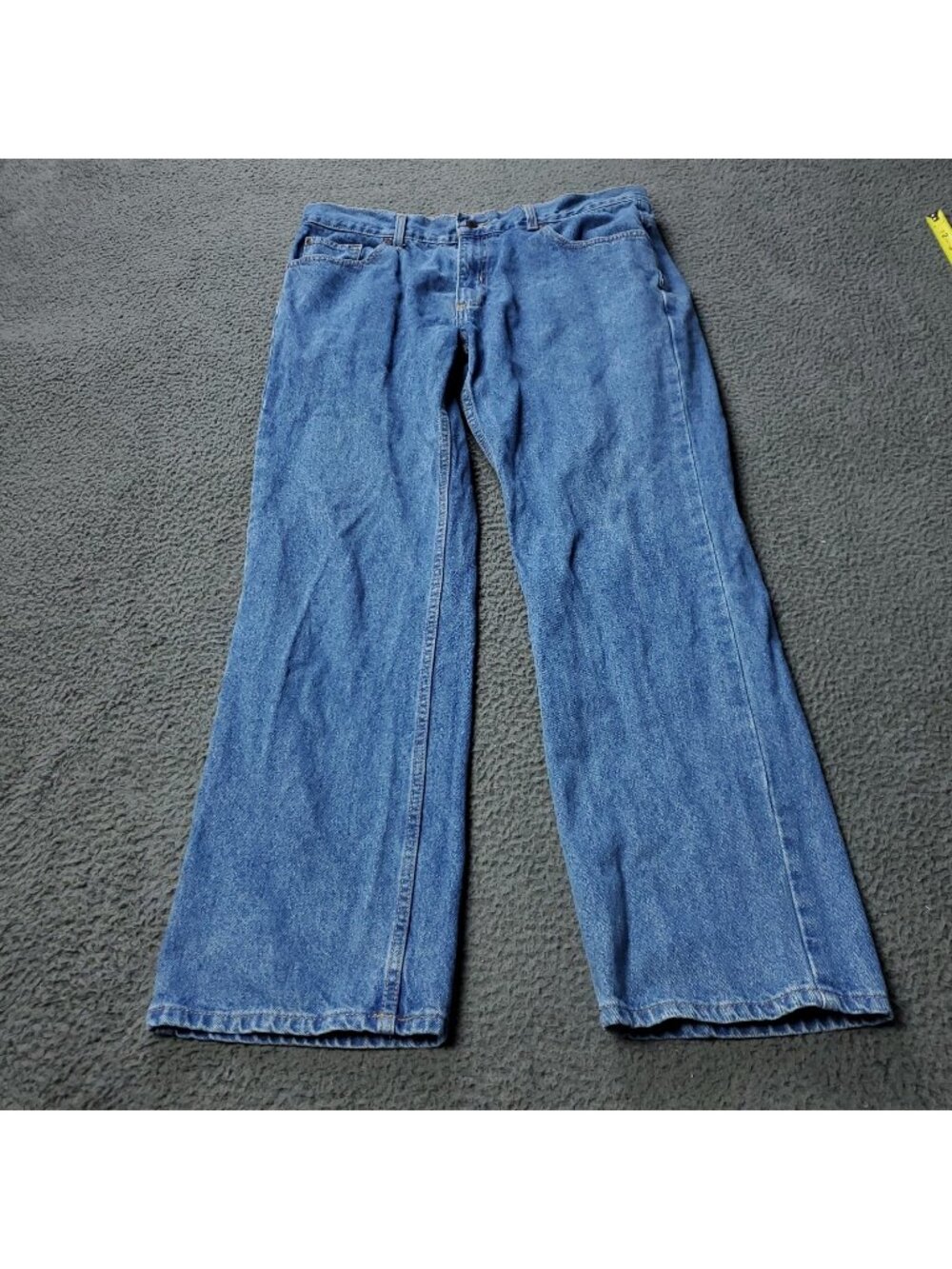 Berkley Jensen Straight Jeans Mens 36x30  Blue Cotton Denim Streetwear